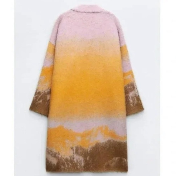 ✨Today Only Cyber Monday Sale✨ Zara Sunset Knit Coat - Picture 3 of 5
